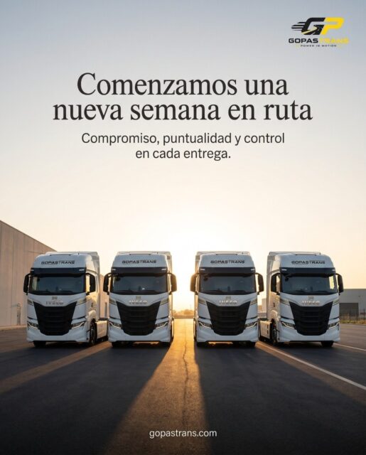 Compromiso, puntualidad y control en cada entrega.